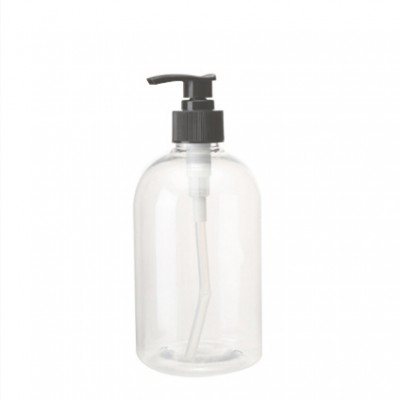 Stock 300000pcs clear Plastic Hand Liquid Soap dispenser Bottle 500ml only