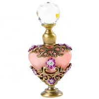 Factory Price 3ml Heart Shape Arabic Perfume Oil Bottle