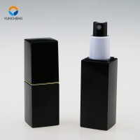 30ml 60ml square plastic pet mist spray bottle for cosmetics